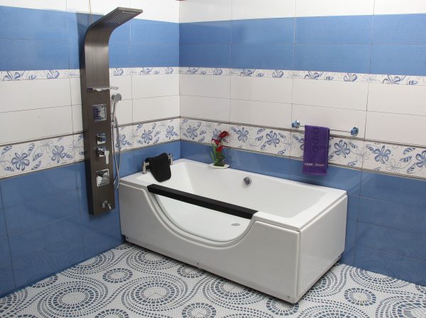 وان حمام مدل آکواریومی